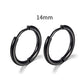 2022 New Simple Stainless Steel Gold Small Hoop Earrings for Women Men Cartilage Ear Piercing Jewelry Pendientes Hombre Mujer