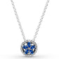 New 925 Sterling Silver Timeless Elegance Snowflake Accented Circular Hearts Collier Necklace For Popular Bead Charm DIY Jewelry