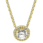 New 925 Sterling Silver Timeless Elegance Snowflake Accented Circular Hearts Collier Necklace For Popular Bead Charm DIY Jewelry