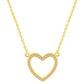 New 925 Sterling Silver Timeless Elegance Snowflake Accented Circular Hearts Collier Necklace For Popular Bead Charm DIY Jewelry