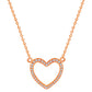 New 925 Sterling Silver Timeless Elegance Snowflake Accented Circular Hearts Collier Necklace For Popular Bead Charm DIY Jewelry